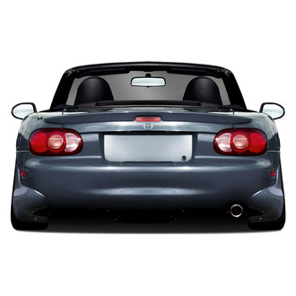 Duraflex® - M1 Speed Style Fiberglass Rear Mud Flaps (Unpainted)