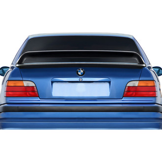 Duraflex® - LTW Style Fiberglass Rear Wing Spoiler (Unpainted)