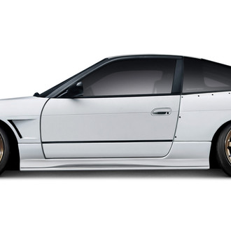 Duraflex® - GPRS Style Fiberglass Side Skirt Rocker Panels (Unpainted)
