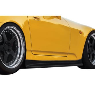 Duraflex® - VTX V1 Style Fiberglass Side Skirt Rocker Panels (Unpainted)