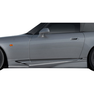 Duraflex® - VTX V2 Style Fiberglass Side Skirt Rocker Panels (Unpainted)