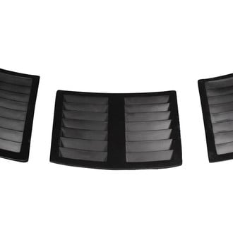 Duraflex® - GT1 Style Fiberglass Hood Vents (Unpainted)