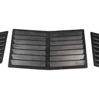 Duraflex® - GTV Style Fiberglass Hood Vents (Unpainted)