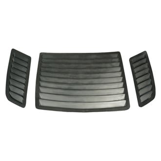 Duraflex® - GT1 Style Fiberglass Hood Vents (Unpainted)