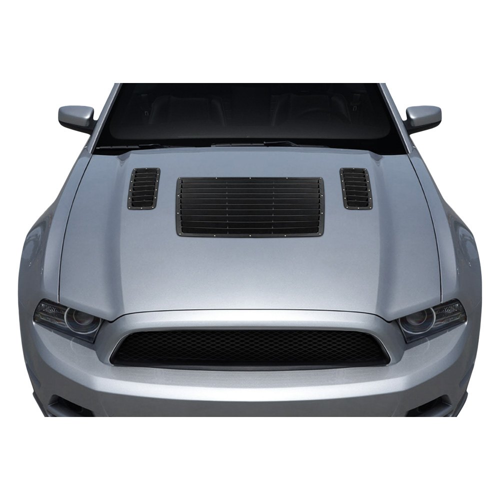 Duraflex® 116568 GT1 Style Fiberglass Hood Vents (Unpainted)