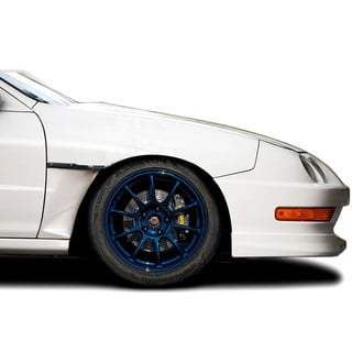 Duraflex® - Touge Life Style Fiberglass Front Fender Add Ons (Unpainted)