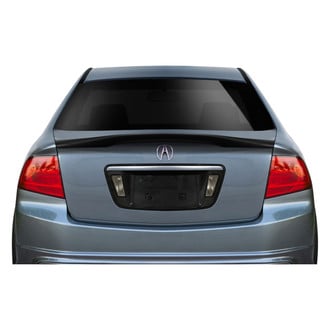 Duraflex® - ERM Style Fiberglass Rear Lip Spoiler (Unpainted)