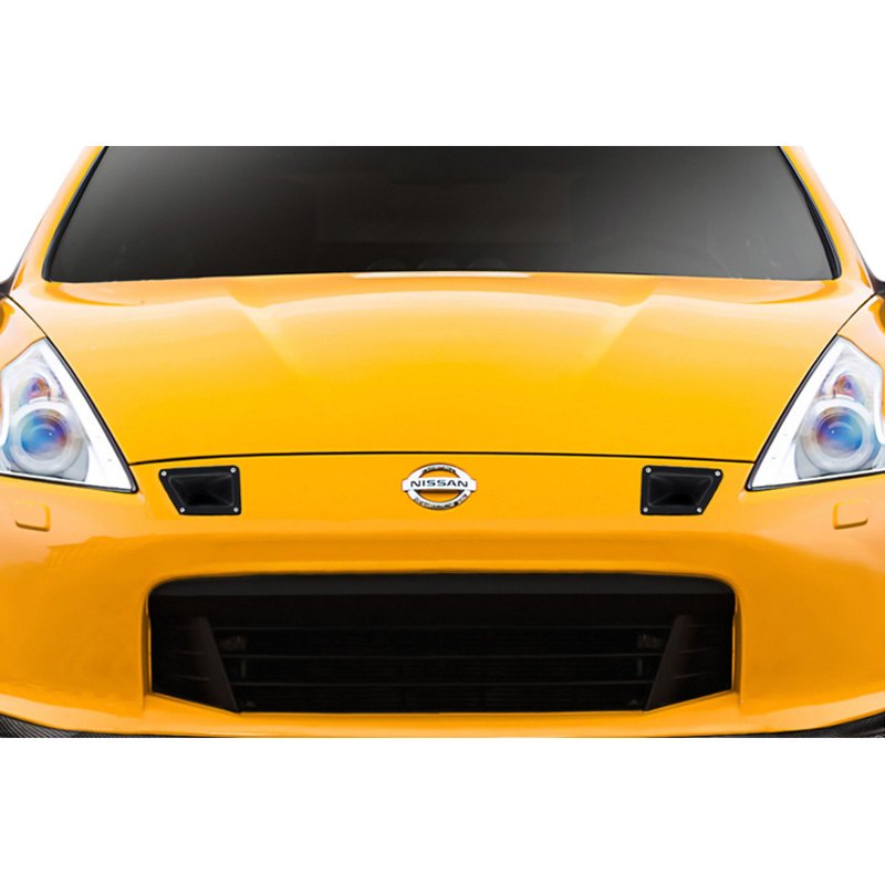 Duraflex® 116639 N1 Style Fiberglass Front Bumper Cover Vents (Unpainted)