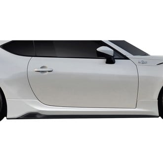 Duraflex® - TD3000 V2 Style Fiberglass Side Skirt Rocker Panels (Unpainted)