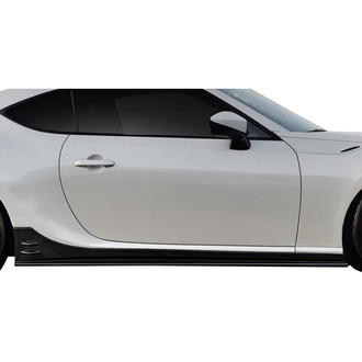 Duraflex® - TS Style Fiberglass Side Skirt Rocker Panels (Unpainted)