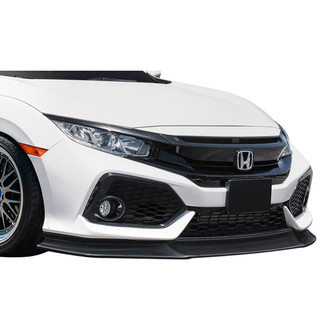 Duraflex® - Type G Style Fiberglass Front Bumper Lip Under Spoiler Air Dam (Unpainted)