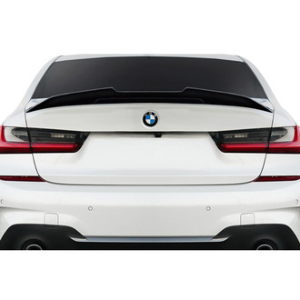 Duraflex® - Plasma Style Fiberglass Rear Lip Spoiler (Unpainted)