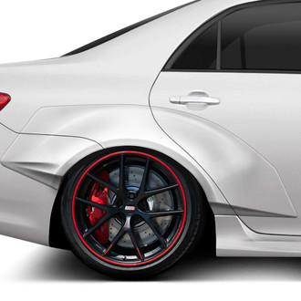 Duraflex® - CPR Style Fiberglass Rear Fender Flares (Unpainted)
