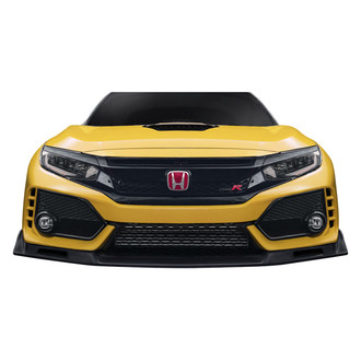 Duraflex® - EVS Style Fiberglass Front Bumper Lip Under Spoiler Air Dam (Unpainted)