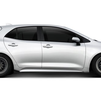 Duraflex® - T Spec Style Fiberglass Side Skirt Splitters (Unpainted)