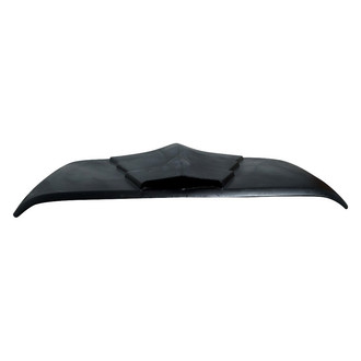 Duraflex® - Tyrano Style Fiberglass Hood (Unpainted)