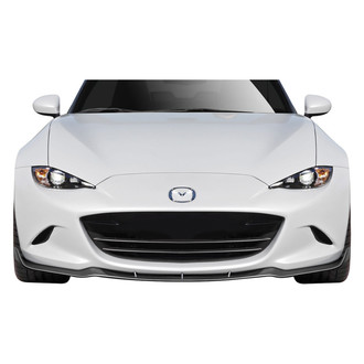 Duraflex® - Dancer Style Fiberglass Front Bumper Lip Under Spoiler Air Dam (Unpainted)
