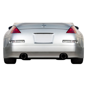 Duraflex® - G Force Style Fiberglass Rear Bumper Lip Spoiler (Unpainted)