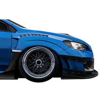 Duraflex® - VRS Style Fiberglass Wide Body Front Fenders (Unpainted)