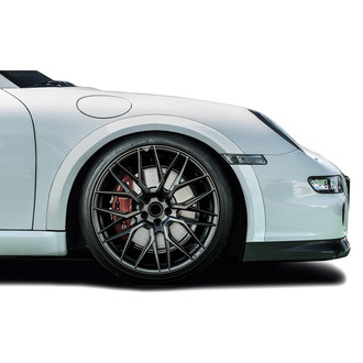 Duraflex® - GT3 Look Style Fiberglass Front Fender Flares (Unpainted)