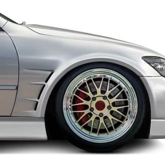Duraflex® - ACR Style Fiberglass Front Fender Flares (Unpainted)