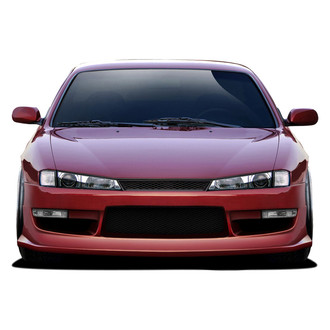 Duraflex® - Super Drift Style Fiberglass Front Bumper Cover (Unpainted)