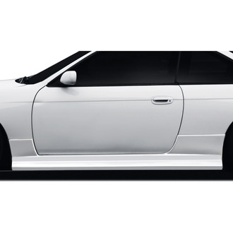 Duraflex® - Super Drift Style Fiberglass Side Skirt Rocker Panels (Unpainted)