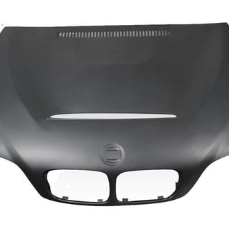 Duraflex® - GTS Style Fiberglass Hood (Unpainted)
