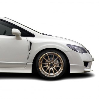 Duraflex 111228 2006-2011 Honda Civic 2Dr Raven Body Kit - 4 Piece 