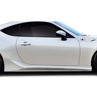 Duraflex® - S-Look Style Fiberglass Side Skirts (Unpainted)