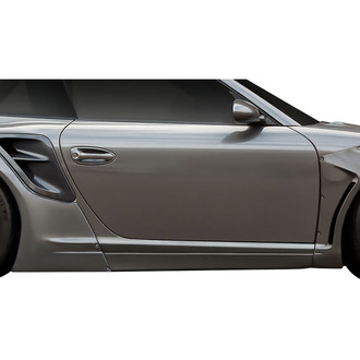 Duraflex® - LBW Style Fiberglass Side Skirts (Unpainted)