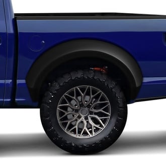Duraflex® - Rocker Style Fiberglass Rear Fender Flares (Unpainted)
