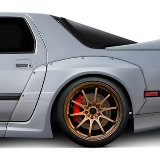 Duraflex® - Phoenix Fire Style Fiberglass Rear Fender Flares (Unpainted)
