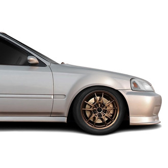 Duraflex® - KSpec Style Fiberglass Front Fenders (Unpainted)