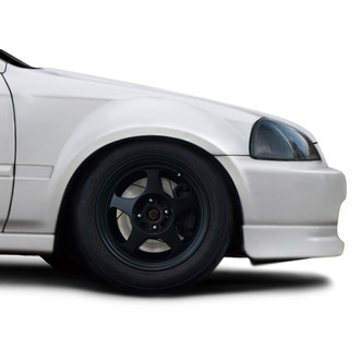 Duraflex® - KSpec Style Fiberglass Front Fenders (Unpainted)