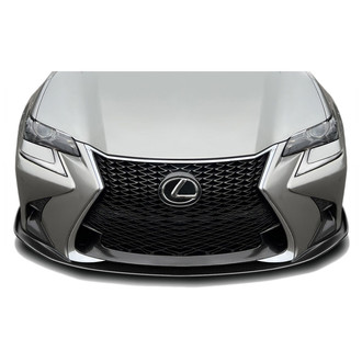 Duraflex® - Fusion Style Fiberglass Front Bumper Lip Spoiler Air Dam (Unpainted)