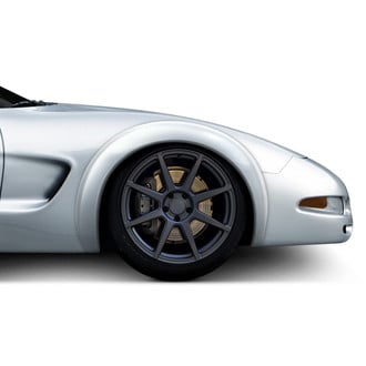 Duraflex® - LBR Style Fiberglass Front Fender Flares (Unpainted)