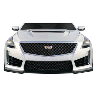 Duraflex® - Alpha Style Fiberglass Front Bumper Lip Spoiler Air Dam (Unpainted)