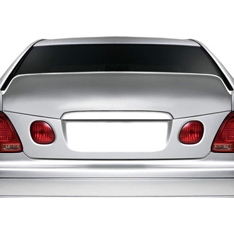 Duraflex® - Blaze Style Fiberglass Rear Lip Spoiler (Unpainted)