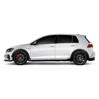 Duraflex® - Stance Style Fiberglass Front and Rear Fender Flares (Unpainted)