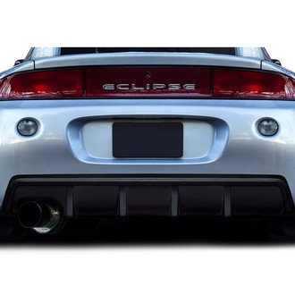 Duraflex® - Cartwercs Style Fiberglass Rear Diffuser (Unpainted)