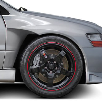 Duraflex® - AMS Style Fiberglass Front Fenders (Unpainted)
