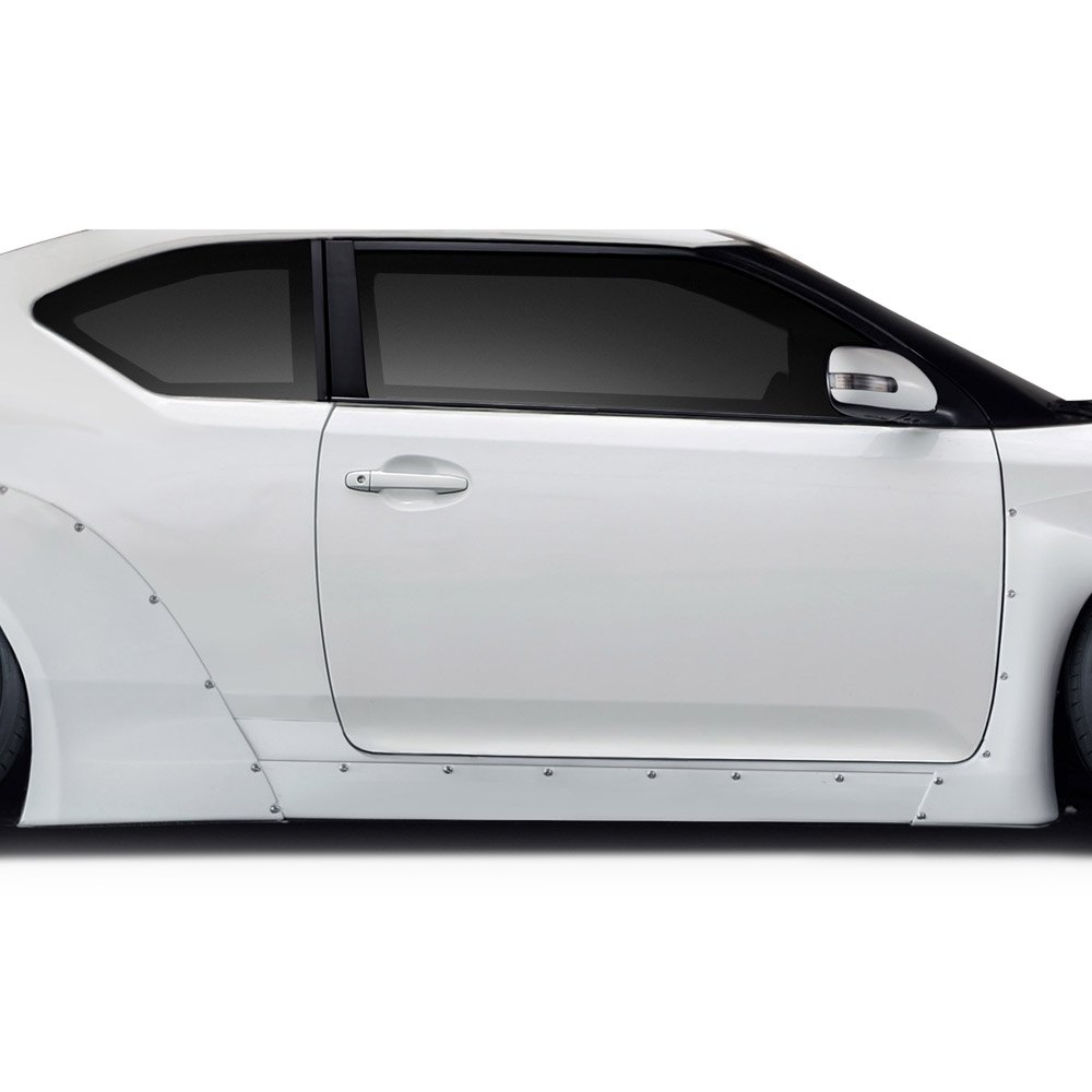 Duraflex Rbs Style Fiberglass Side Skirts Unpainted