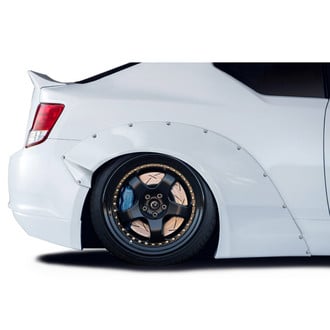 Duraflex® - RBS Fiberglass Rear Wide Body Fender Flares (Unpainted)