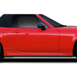 Duraflex® - M Speed Style Fiberglass Side Skirts (Unpainted)