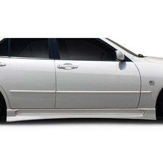Duraflex® - Rexel Style Fiberglass Side Skirts (Unpainted)
