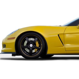 Duraflex® - Z06 Style Fiberglass Front Fenders (Unpainted)