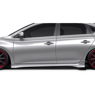 Duraflex® - N1 Style Fiberglass Side Skirts (Unpainted)