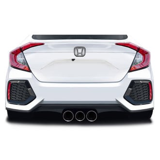 Duraflex® - RBT Style Fiberglass Wide Body Rear Bumper (Unpainted)
