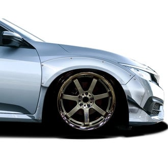 Duraflex® - RBT Style Fiberglass Wide Body Front and Rear Fender Flares